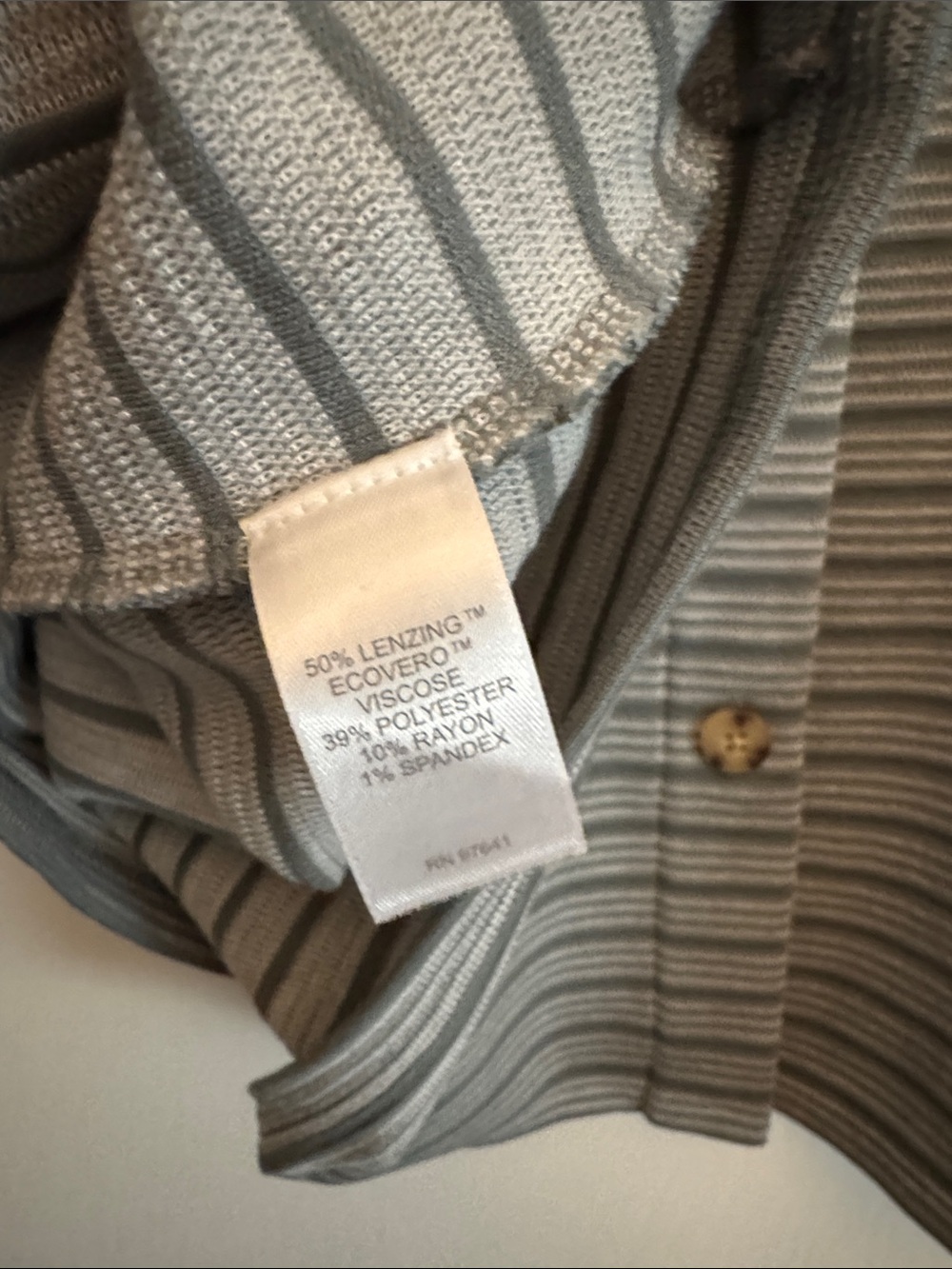 J. Jill Wearever Boxy Striped Top - Picture 4 of 5